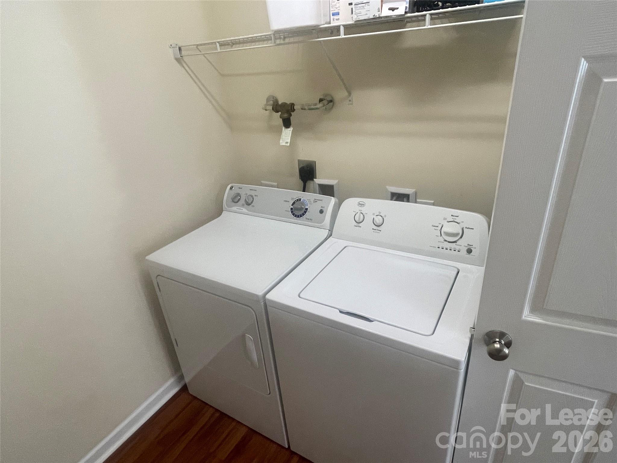 3791 Lee Moore Road Maiden, NC 28650 - Photo 7 of 11 a utility room with dryer and washer