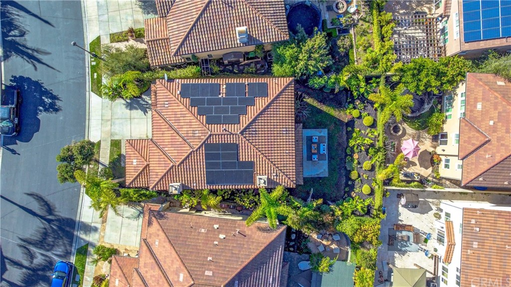 20 Paseo Canos San Clemente, CA 92673 - Photo 43 of 71 a aerial view of a house with a yard and potted plants