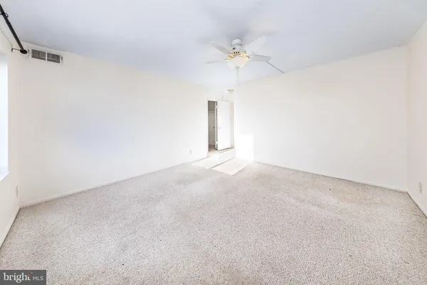 a view of a balcony with an outdoor space