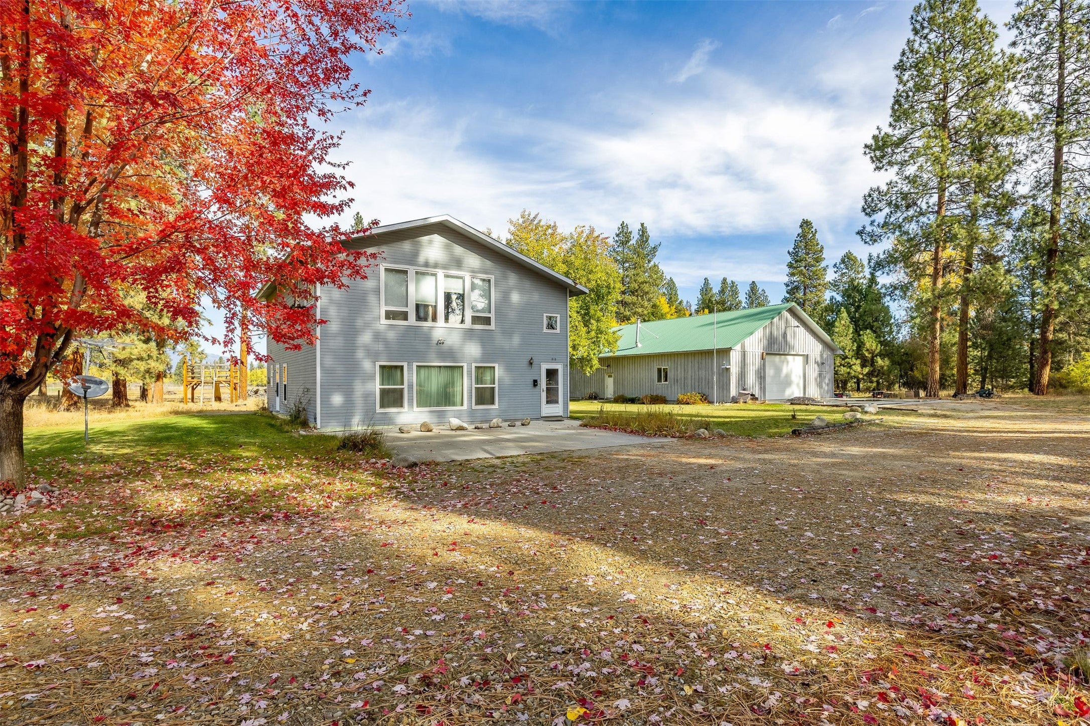 212 St Marys Road Stevensville, MT 59870 - Photo 1 of 39 front featuring a patio and a yard