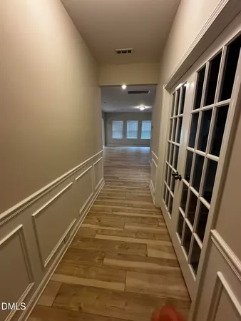 a view of wooden floor