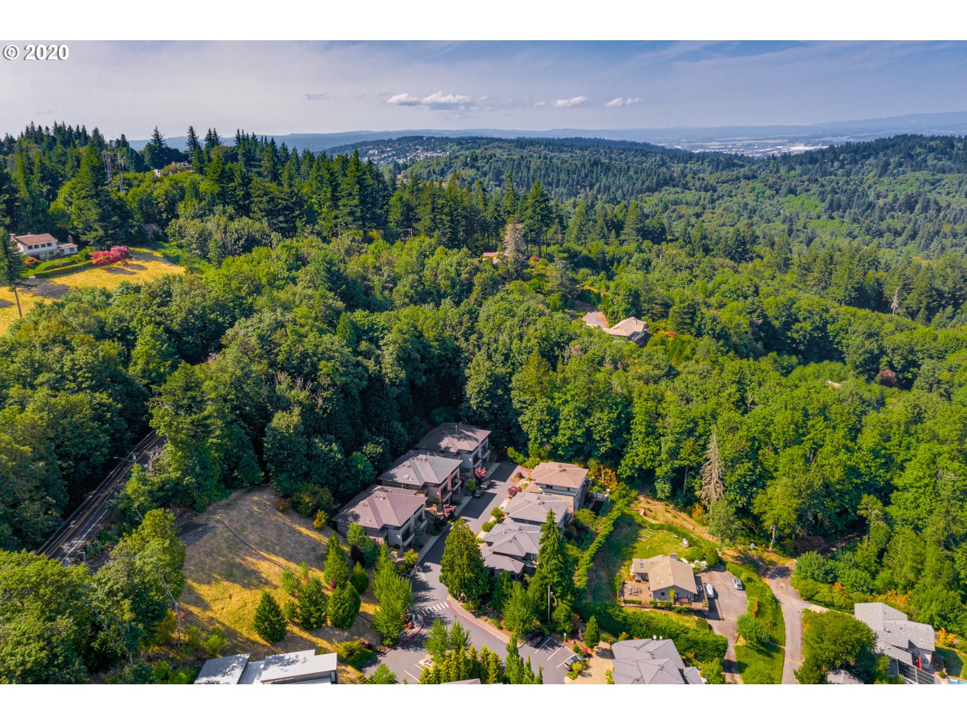 Northwest Skyline Boulevard Portland, OR 97210 - Photo 8 of 14 a view of a yard with swimming pool