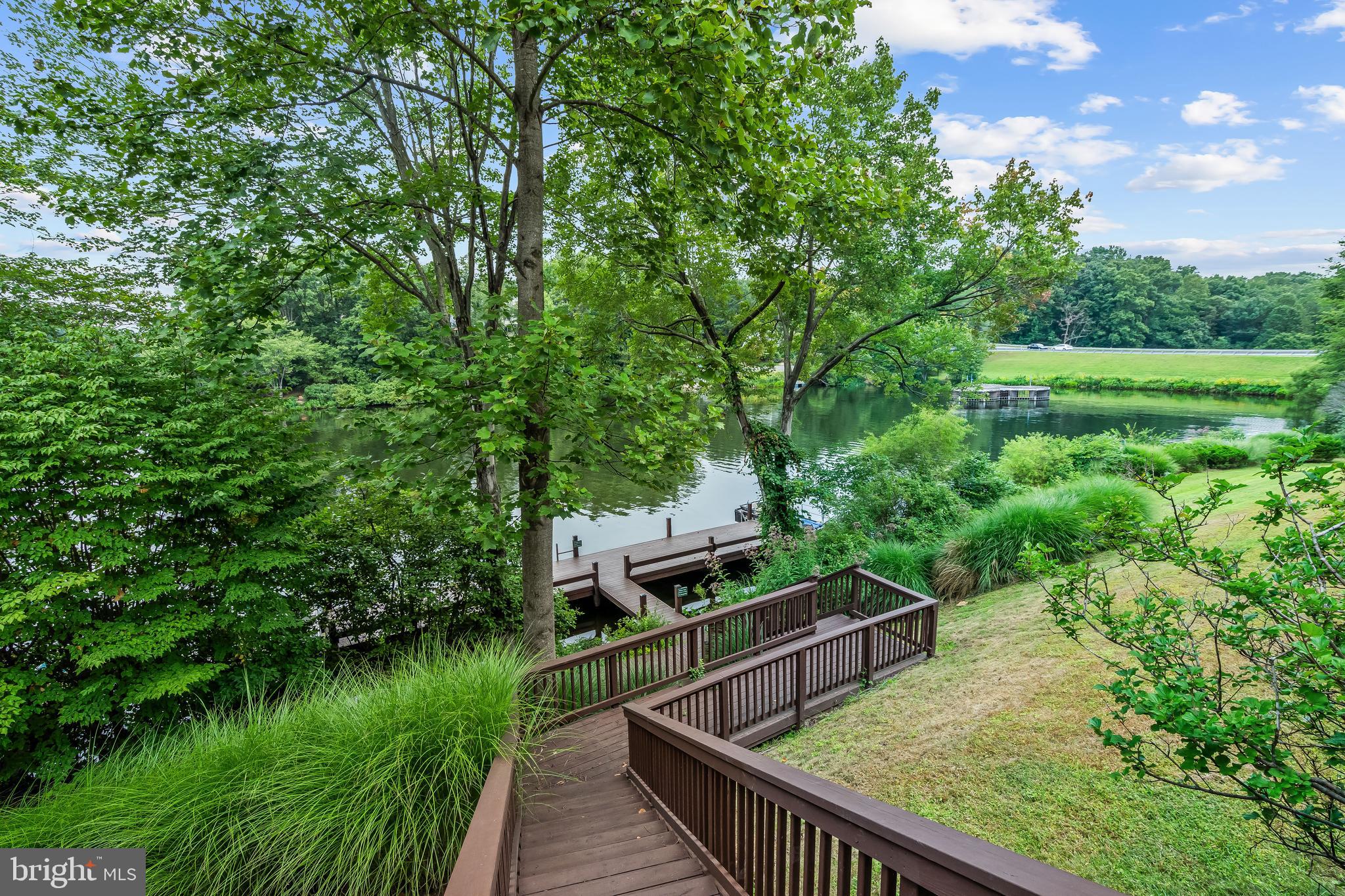 11019 Thrush Ridge Road Reston, VA 20191 - Photo 2 of 28 a view of a balcony with a garden