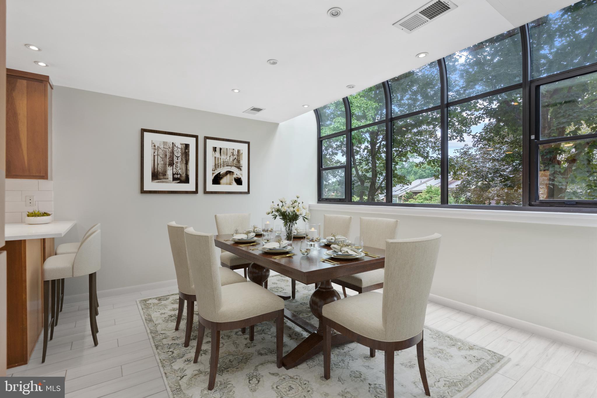 11019 Thrush Ridge Road Reston, VA 20191 - Photo 10 of 28 a dining room with furniture and window