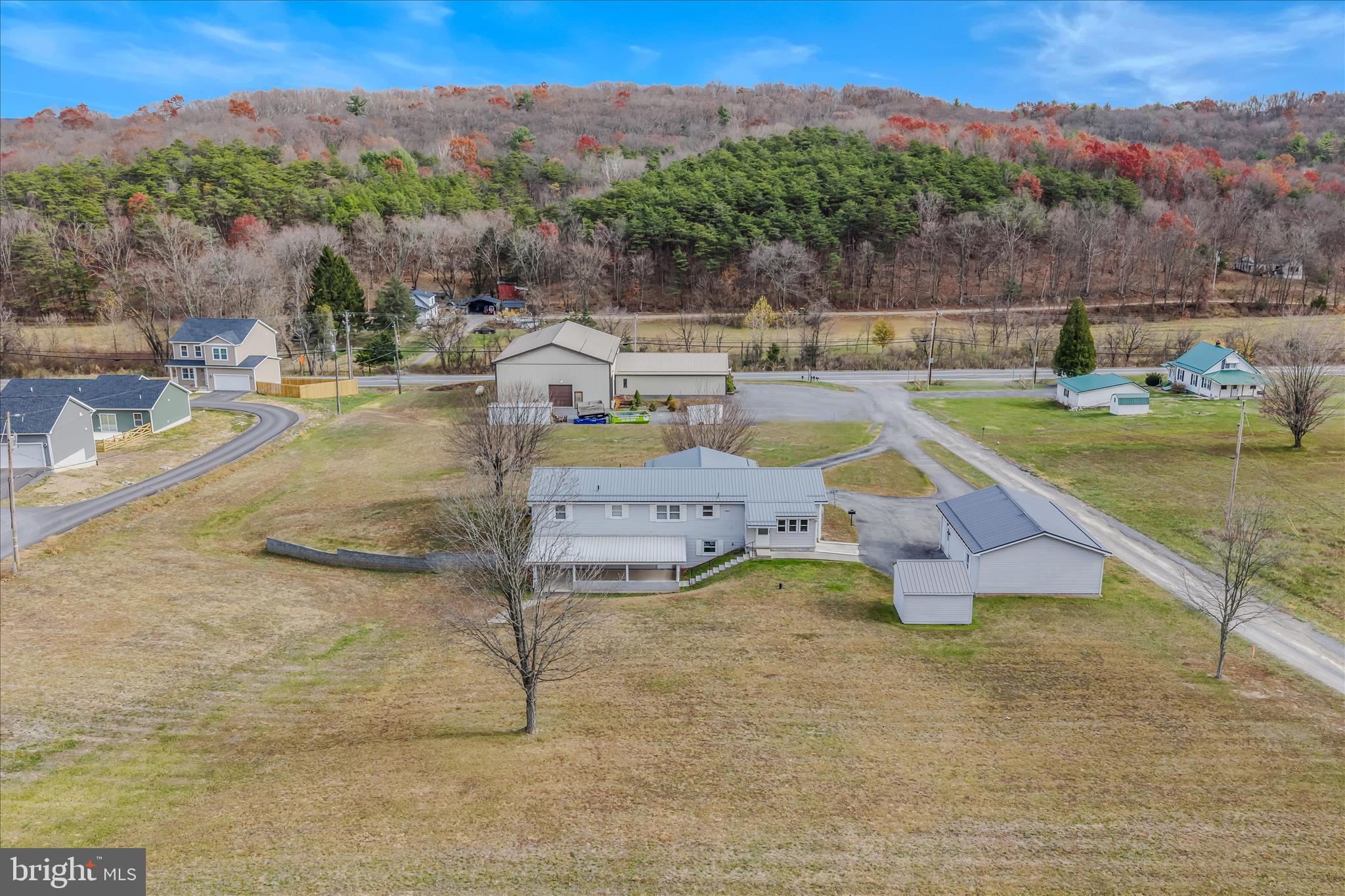 28 Gray Ridge Lane Berkeley Springs, WV 25411 - Photo 39 of 46 a view of a swimming pool with a table and chairs