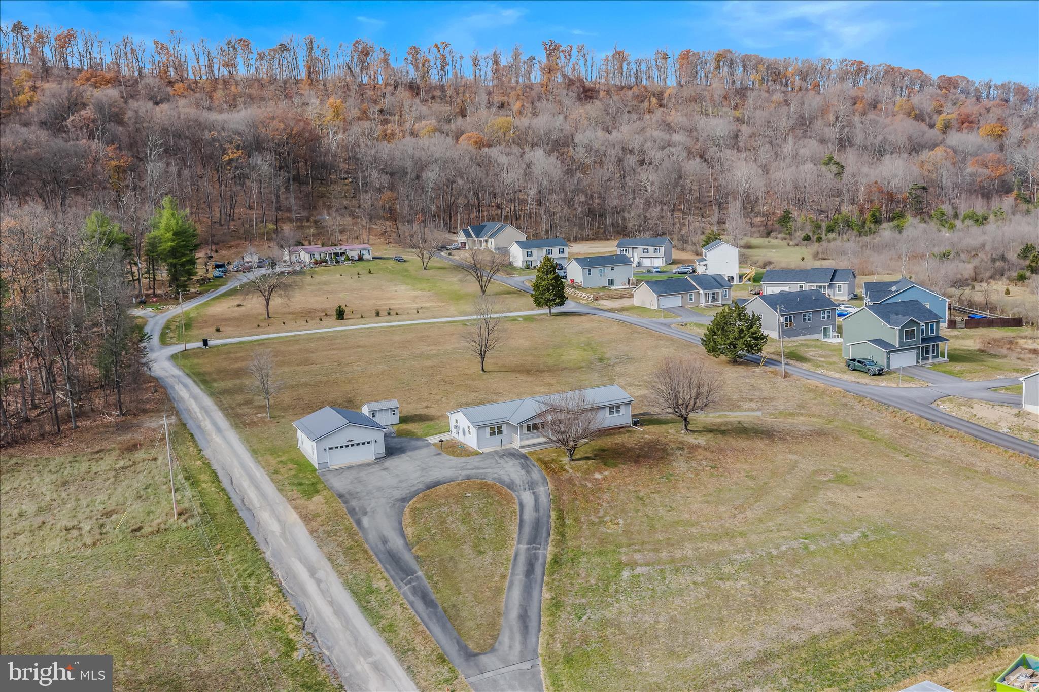 28 Gray Ridge Lane Berkeley Springs, WV 25411 - Photo 43 of 46 a view of swimming pool with a yard and mountain view