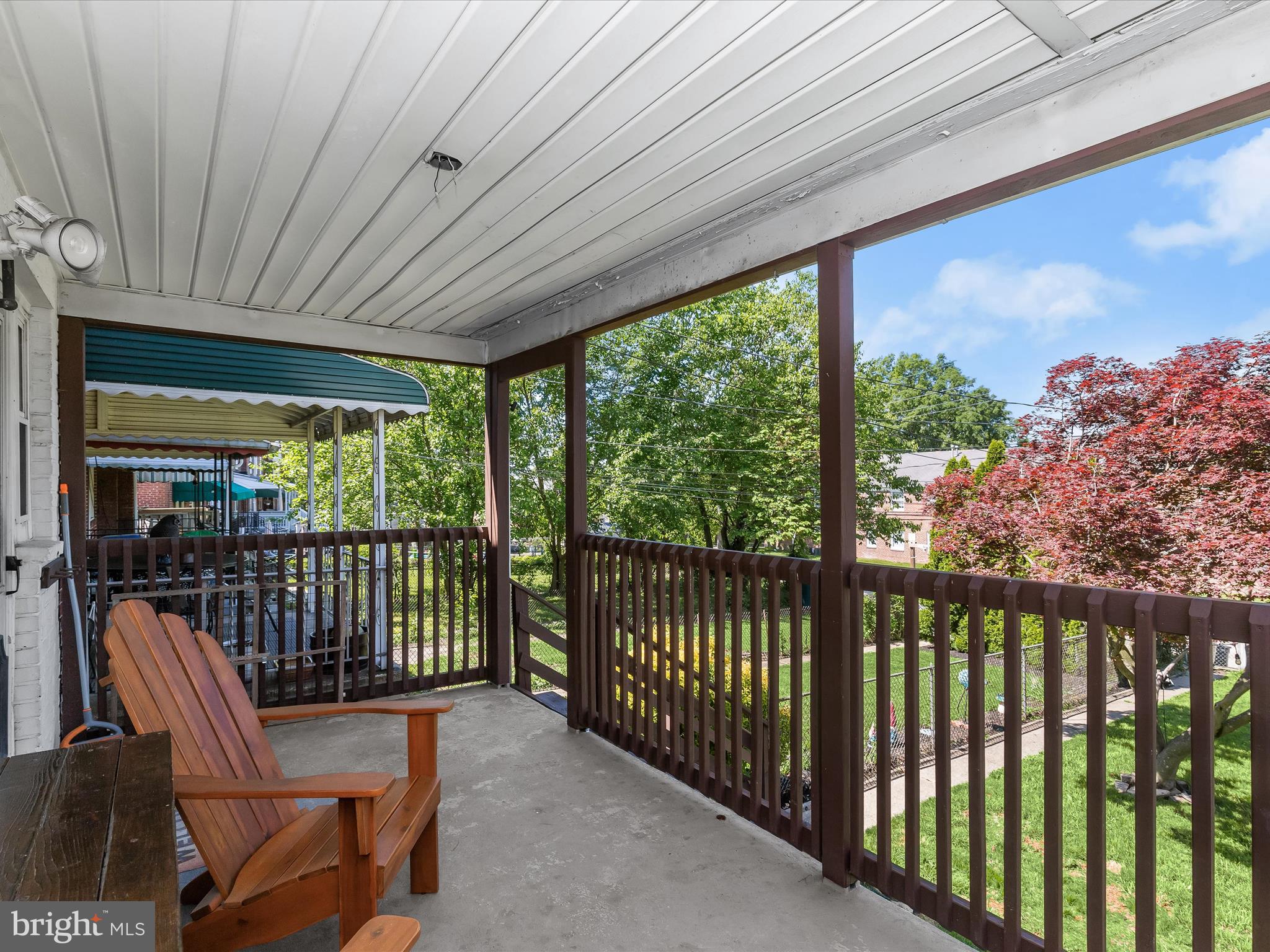 8372 Hillendale Road Parkville, MD 21234 - Photo 34 of 56 Covered Rear Porch