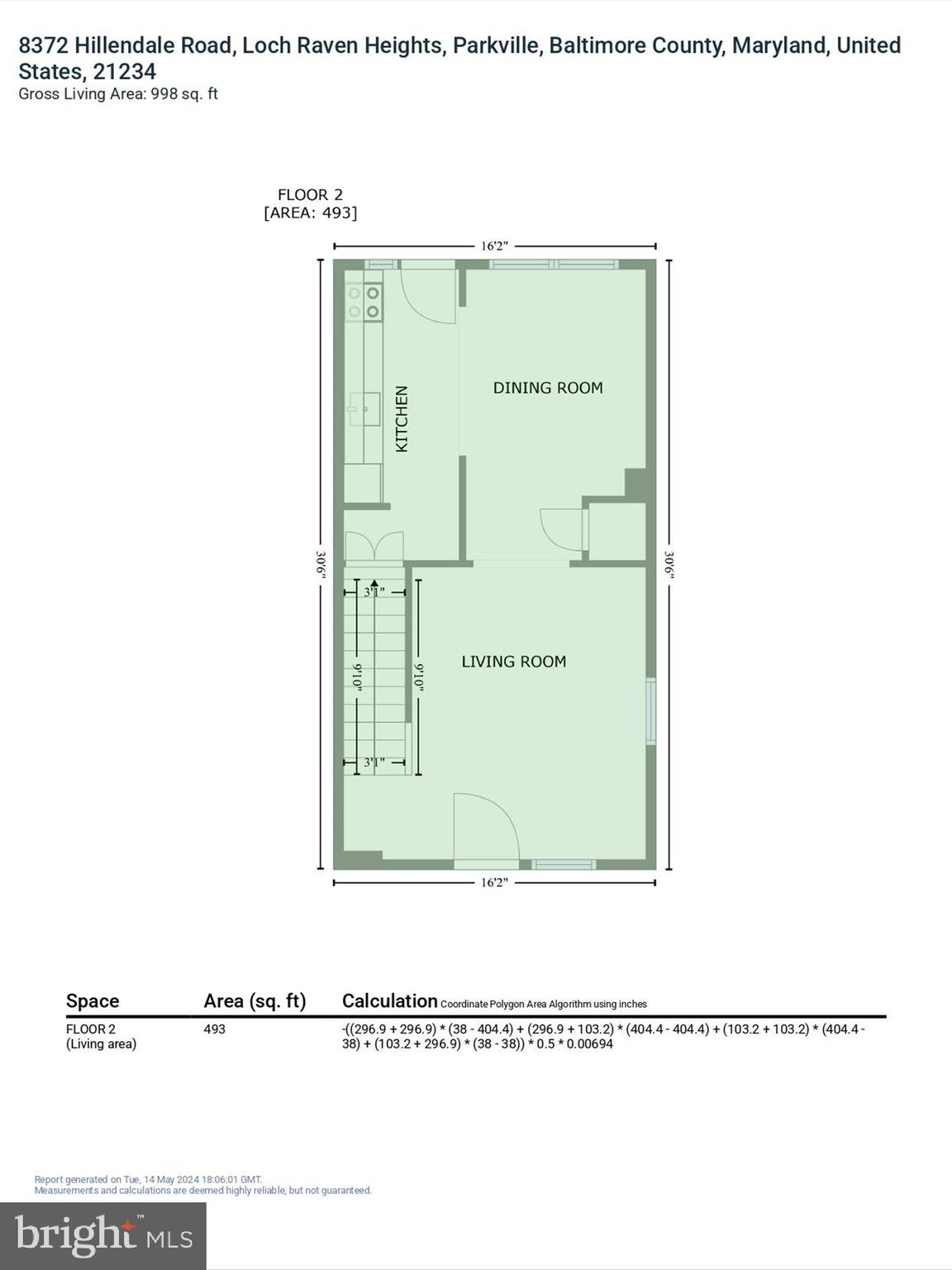8372 Hillendale Road Parkville, MD 21234 - Photo 53 of 56 Main Level Floor Plan