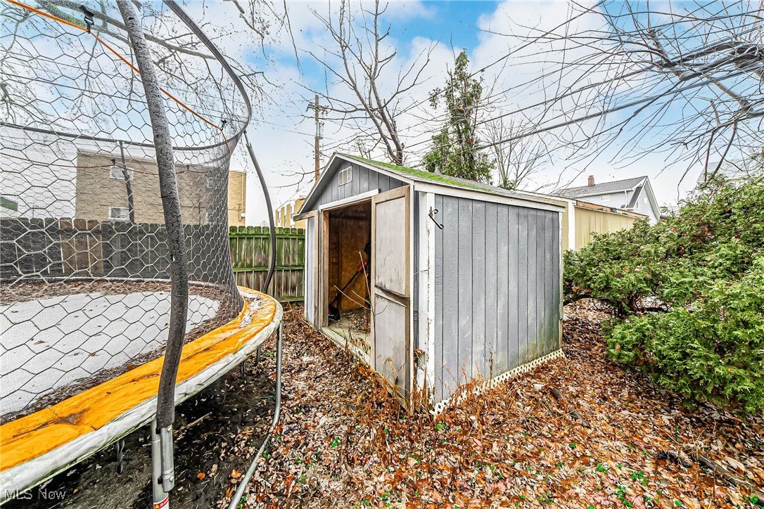 2014 Cook Avenue Cleveland, OH 44109 - Photo 37 of 37 View of outbuilding with a trampoline