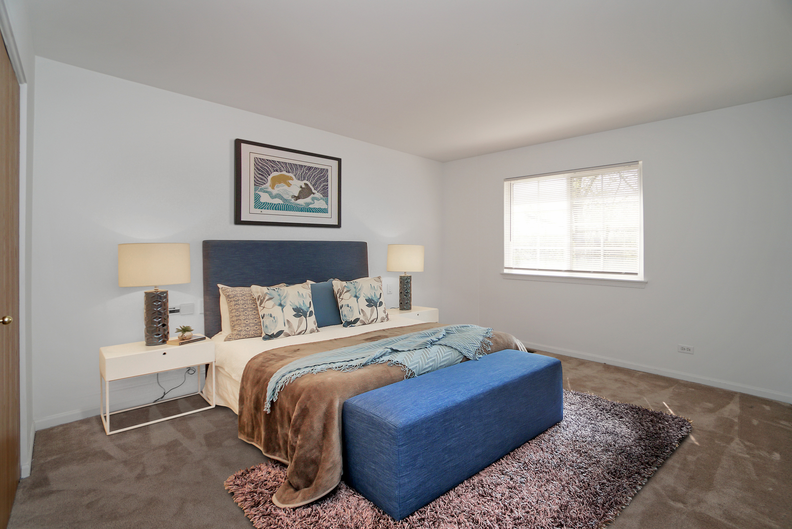1910 Avalon Drive Wheeling, IL 60090 - Photo 18 of 36 a bedroom with bed and a window