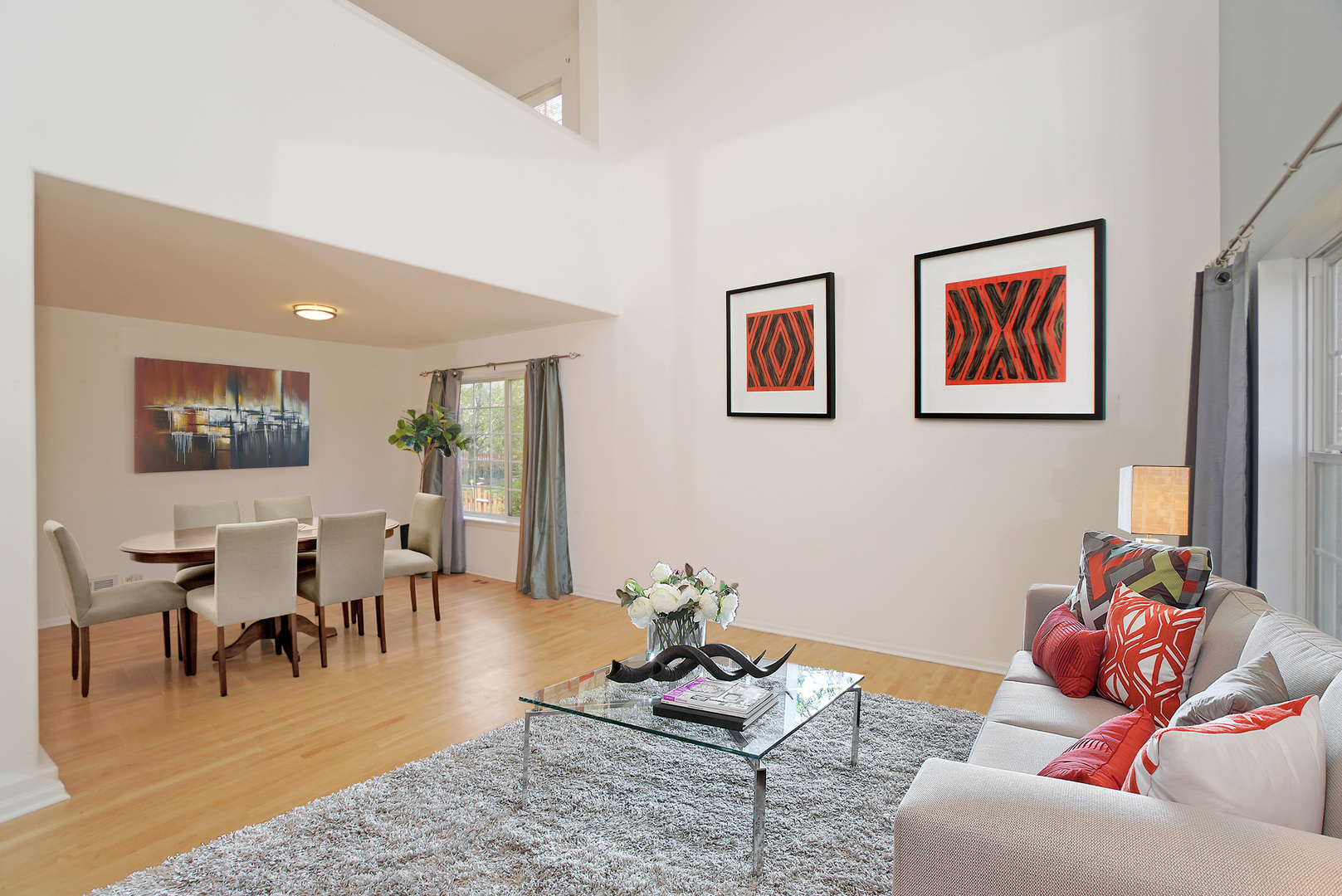1910 Avalon Drive Wheeling, IL 60090 - Photo 4 of 36 a living room with furniture and wooden floor