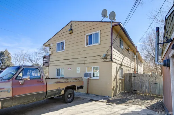 a view of a small house