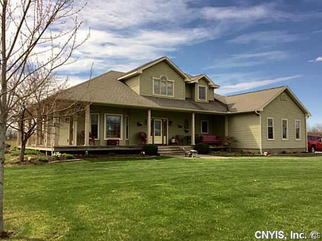 5535 Mobbs Road Fleming, NY 13021 - Photo 1 of 1 Exterior Front Custom built Contemporary Beauty w
