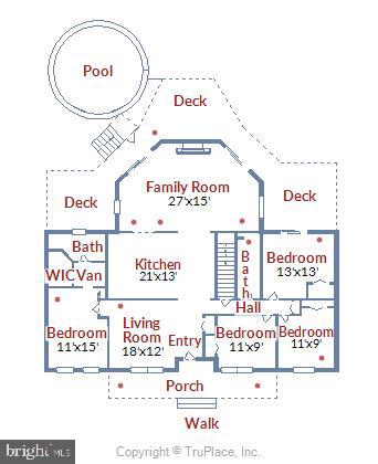 4326 Lineboro Road Manchester, PA 21102 - Photo 45 of 46 Main Level Floor Plan