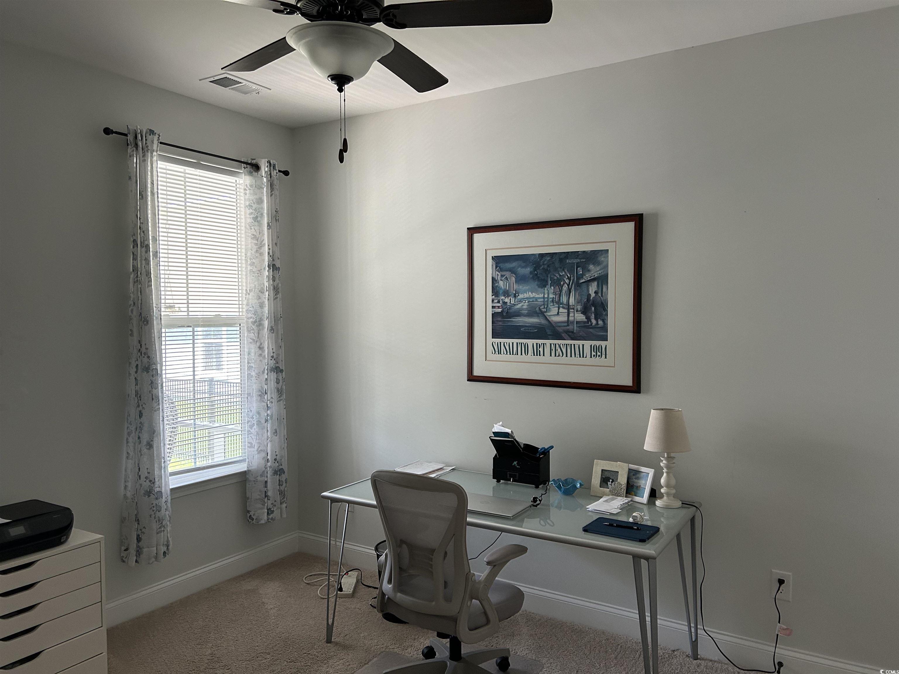 2040 Silver Island Way Murrells Inlet, SC 29576 - Photo 23 of 40 Bedroom 2 used as a remote office.