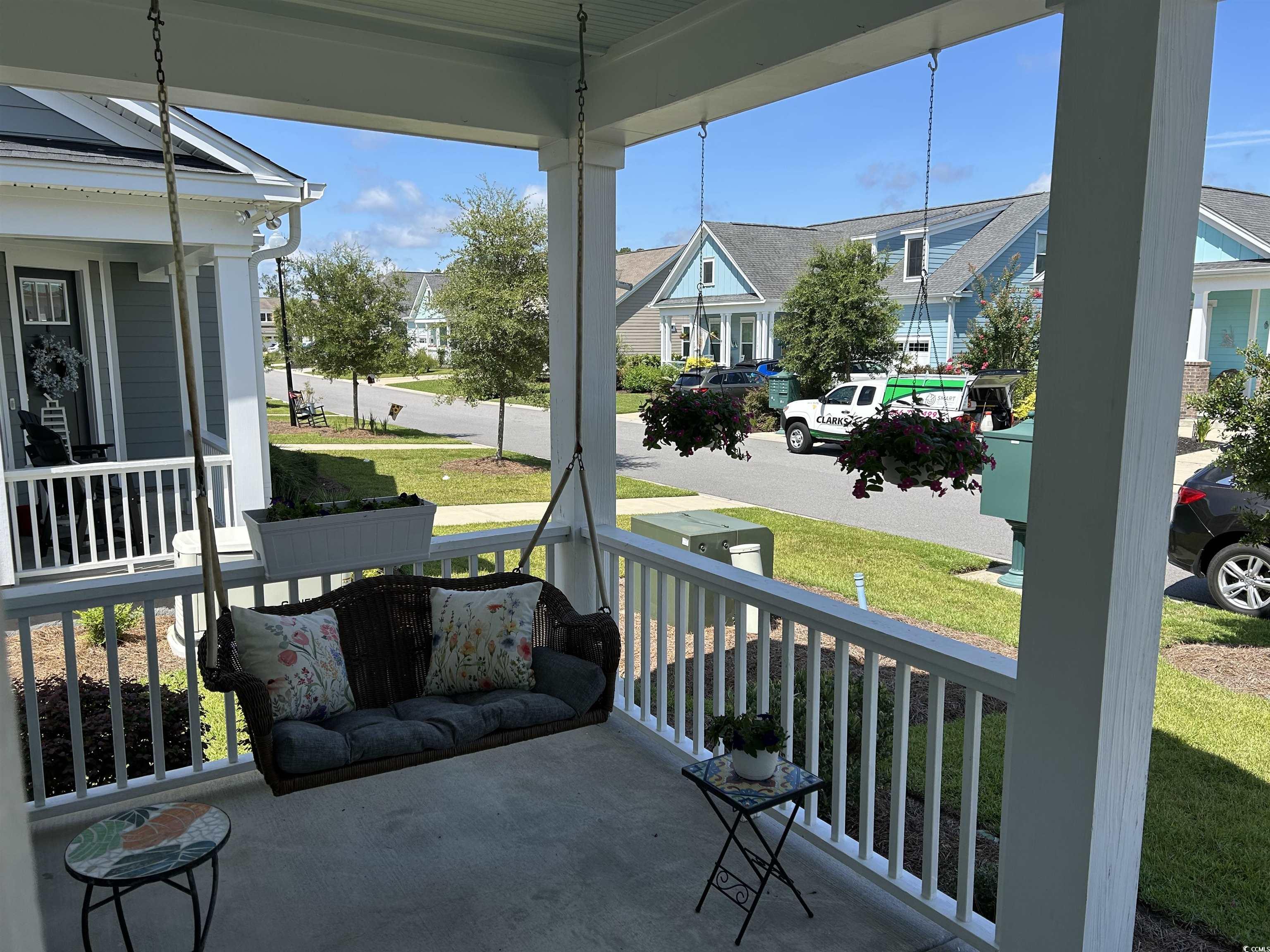 2040 Silver Island Way Murrells Inlet, SC 29576 - Photo 6 of 40 Swing on front porch