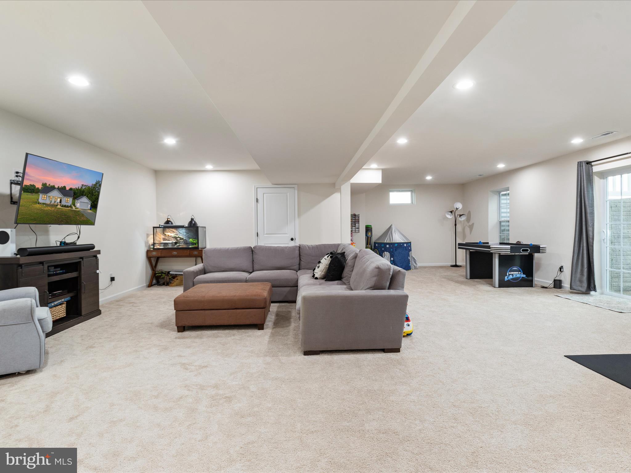 4576 Midland Road Midland, VA 22728 - Photo 20 of 39 Finished basement with large, open rec room