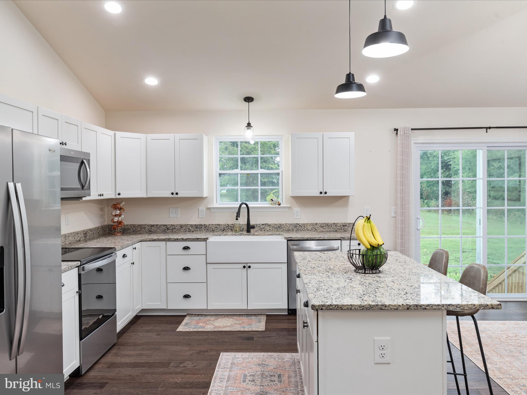 4576 Midland Road Midland, VA 22728 - Photo 9 of 39 large farmhouse sink and stainless appliances