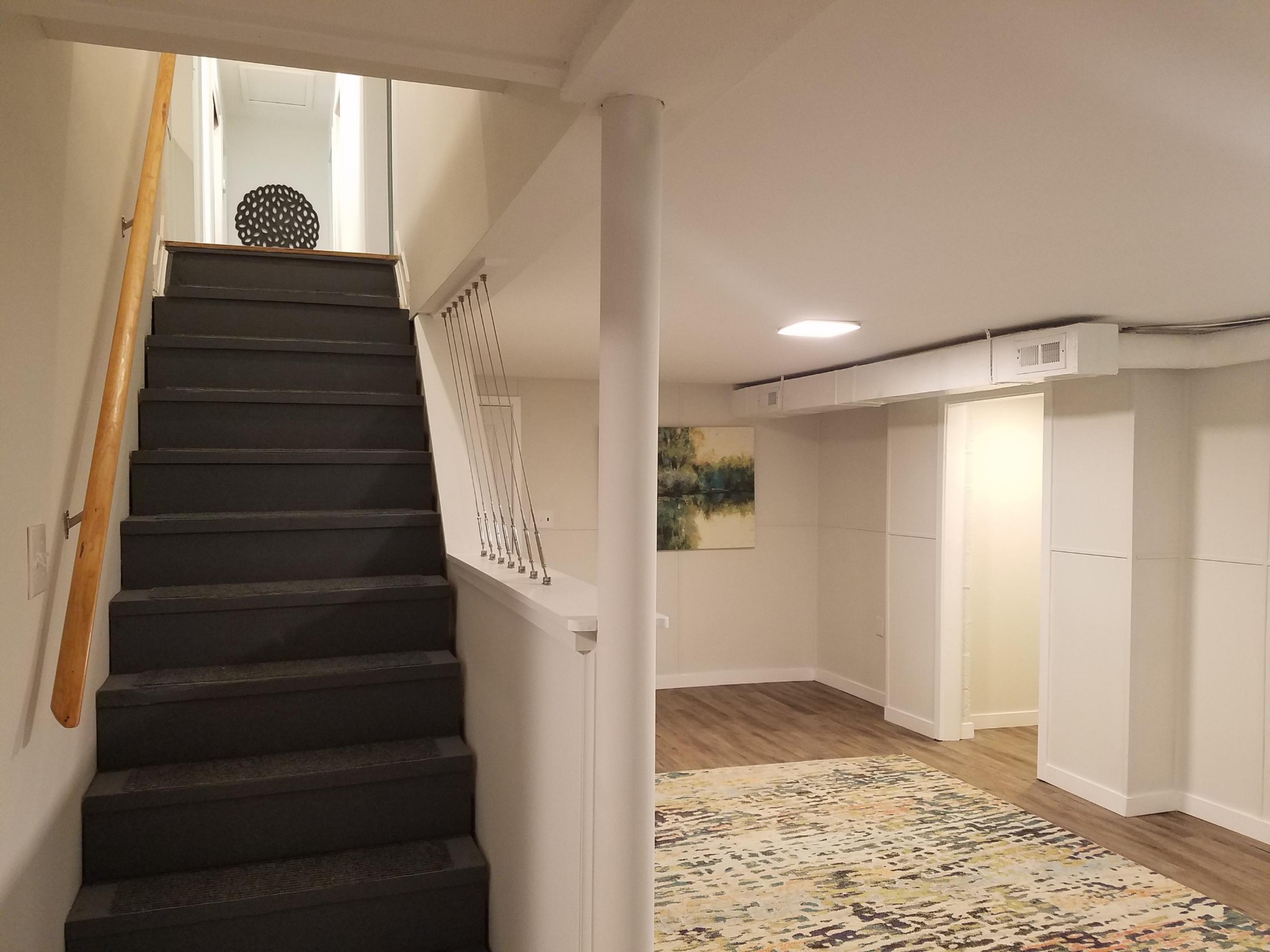 552 Foust Carney Road Powell, TN 37849 - Photo 27 of 35 a view of entryway with stairs and wooden floor