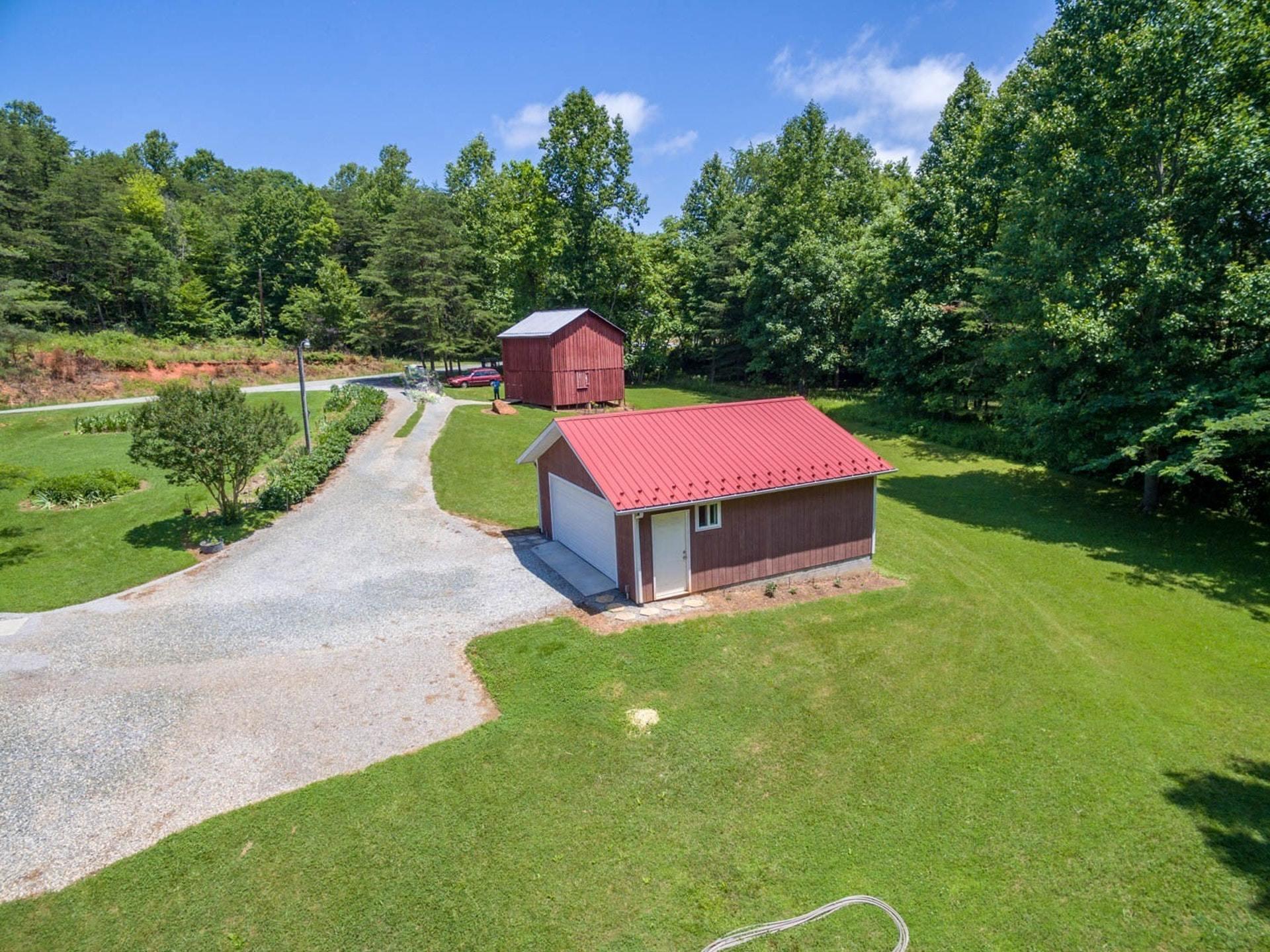 4682 Providence Church Road Ferrum, VA 24088 - Photo 4 of 43 a view of a garden with an outdoor space