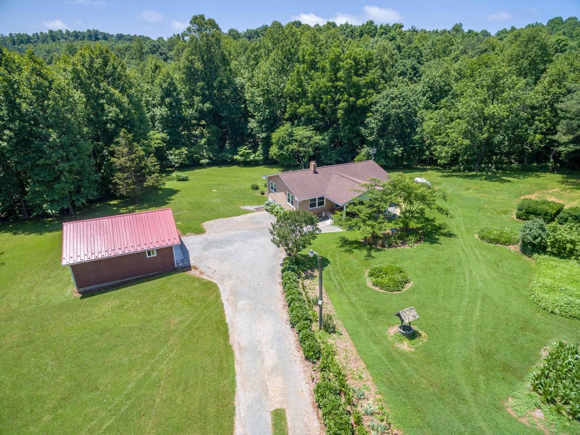 4682 Providence Church Road Ferrum, VA 24088 - Photo 36 of 43 a view of yard with green space
