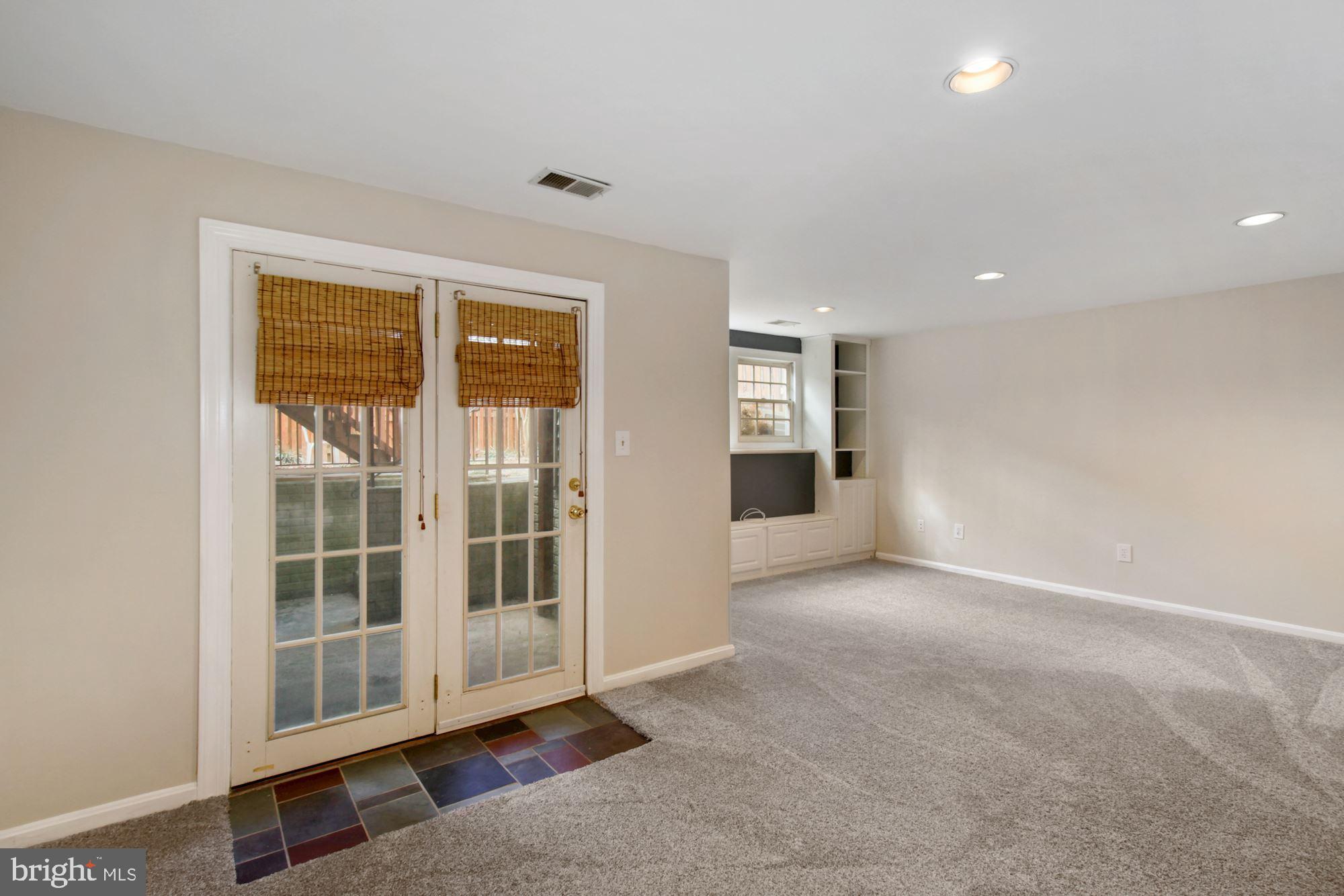 2293 Canteen Circle Odenton, MD 21113 - Photo 28 of 37 Bsmt French Doors - Walk up Stairs