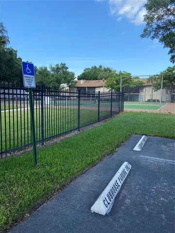 a view of a backyard with a garden