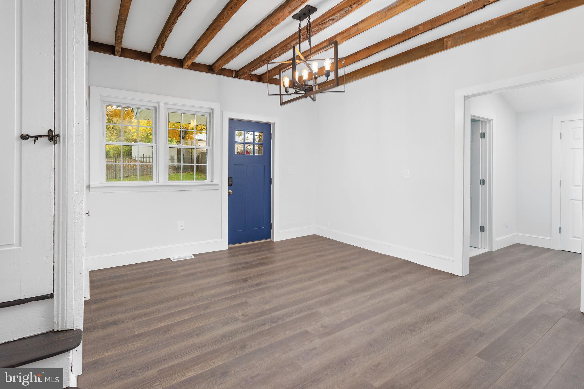 36 Chest-Georgetown Road Columbus, NJ 08022 - Photo 28 of 60 a view of empty room with wooden floor and windows