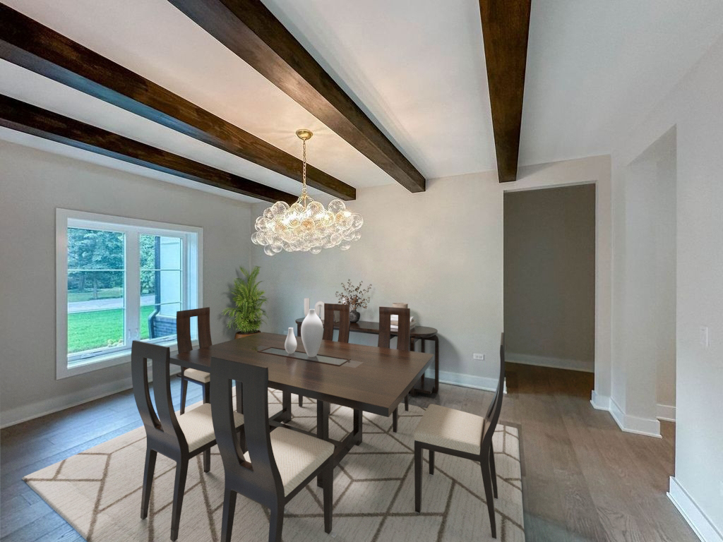 5S504 Radcliff Road Naperville, IL 60563 - Photo 7 of 23 a view of a dining room with furniture and window