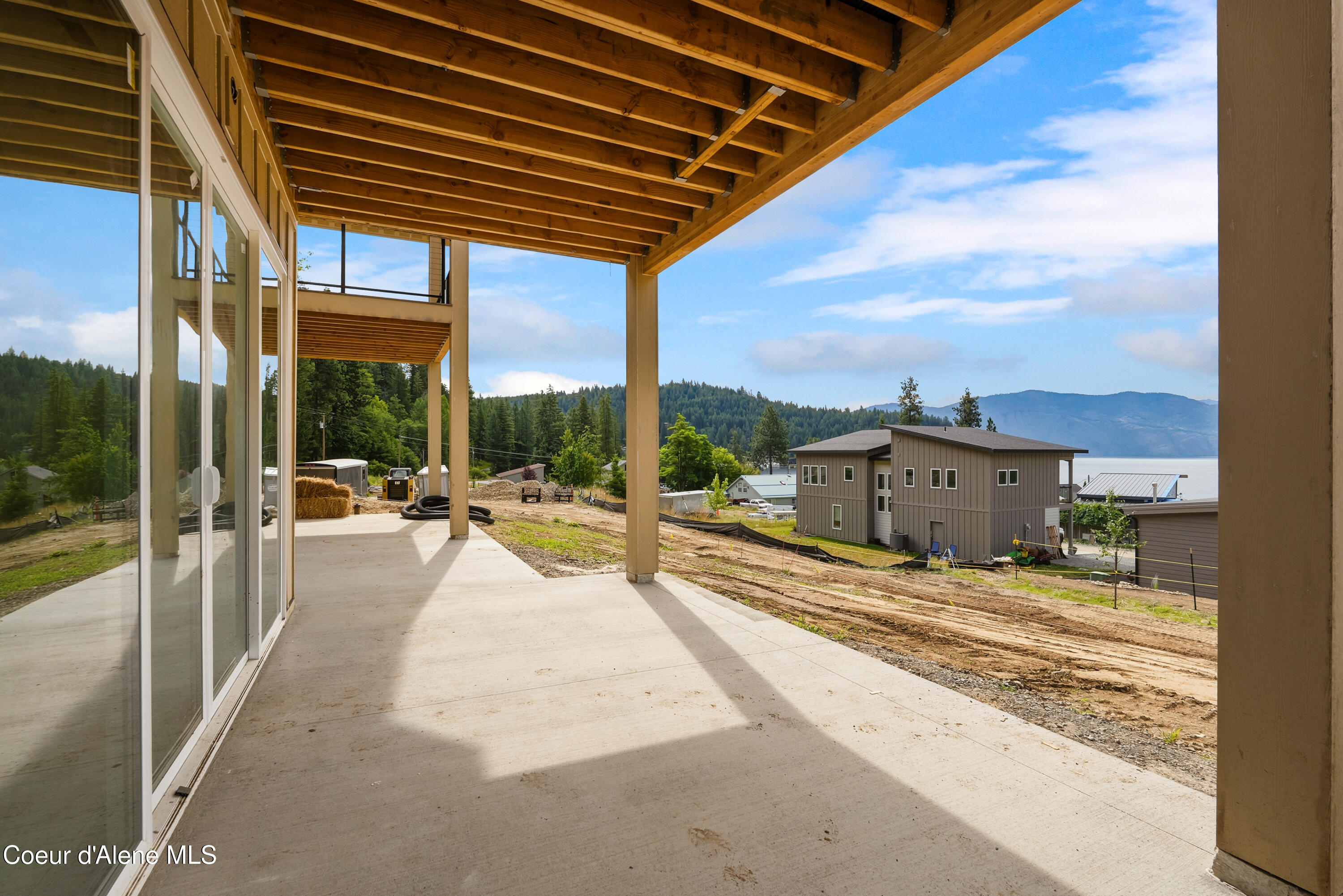 1108 Garfield Bay Road Sagle, ID 83860 - Photo 17 of 32 Downstairs Covered Patio