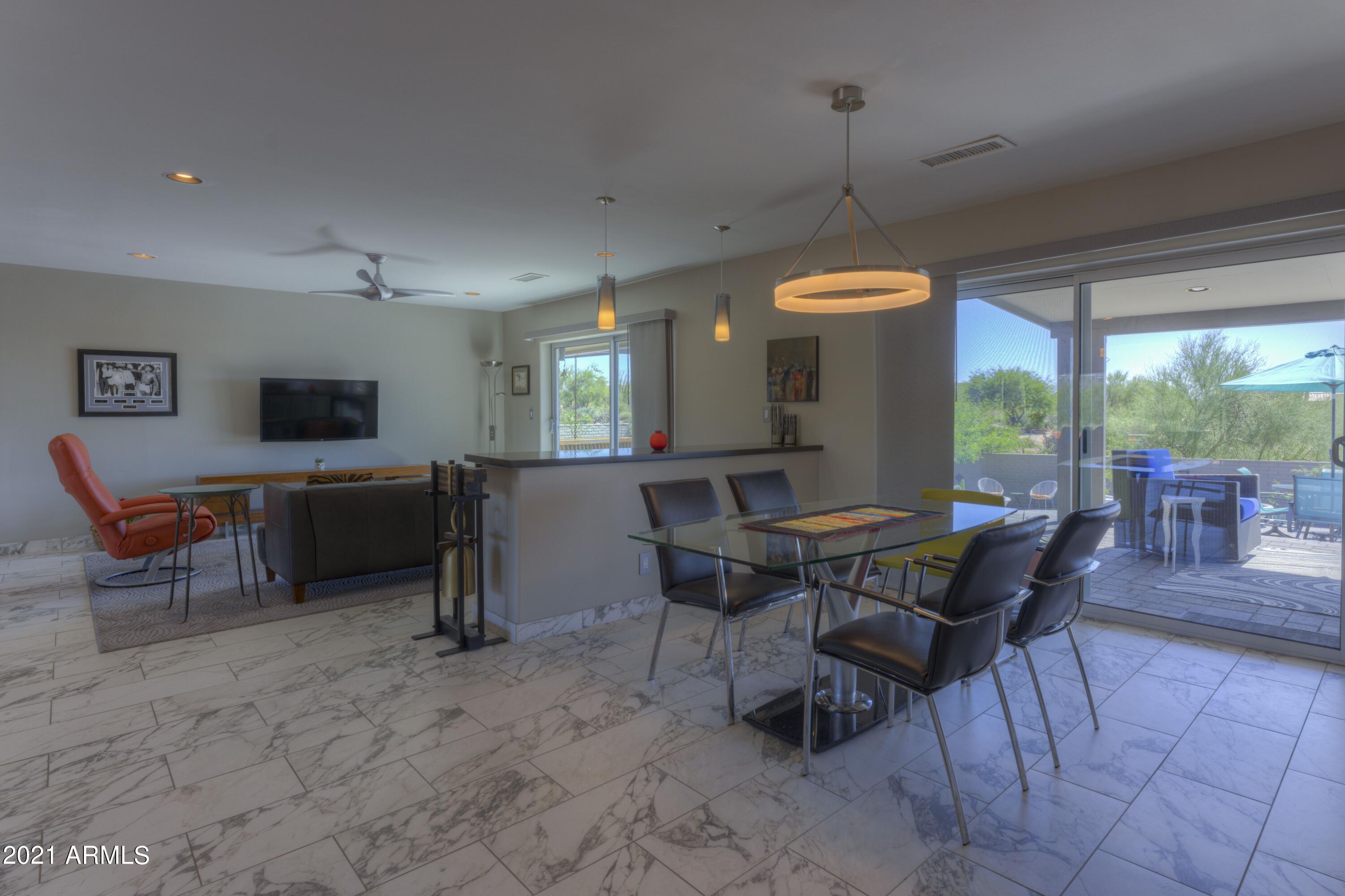 9535 Romping Road Carefree, AZ 85377 - Photo 21 of 61 View from dining