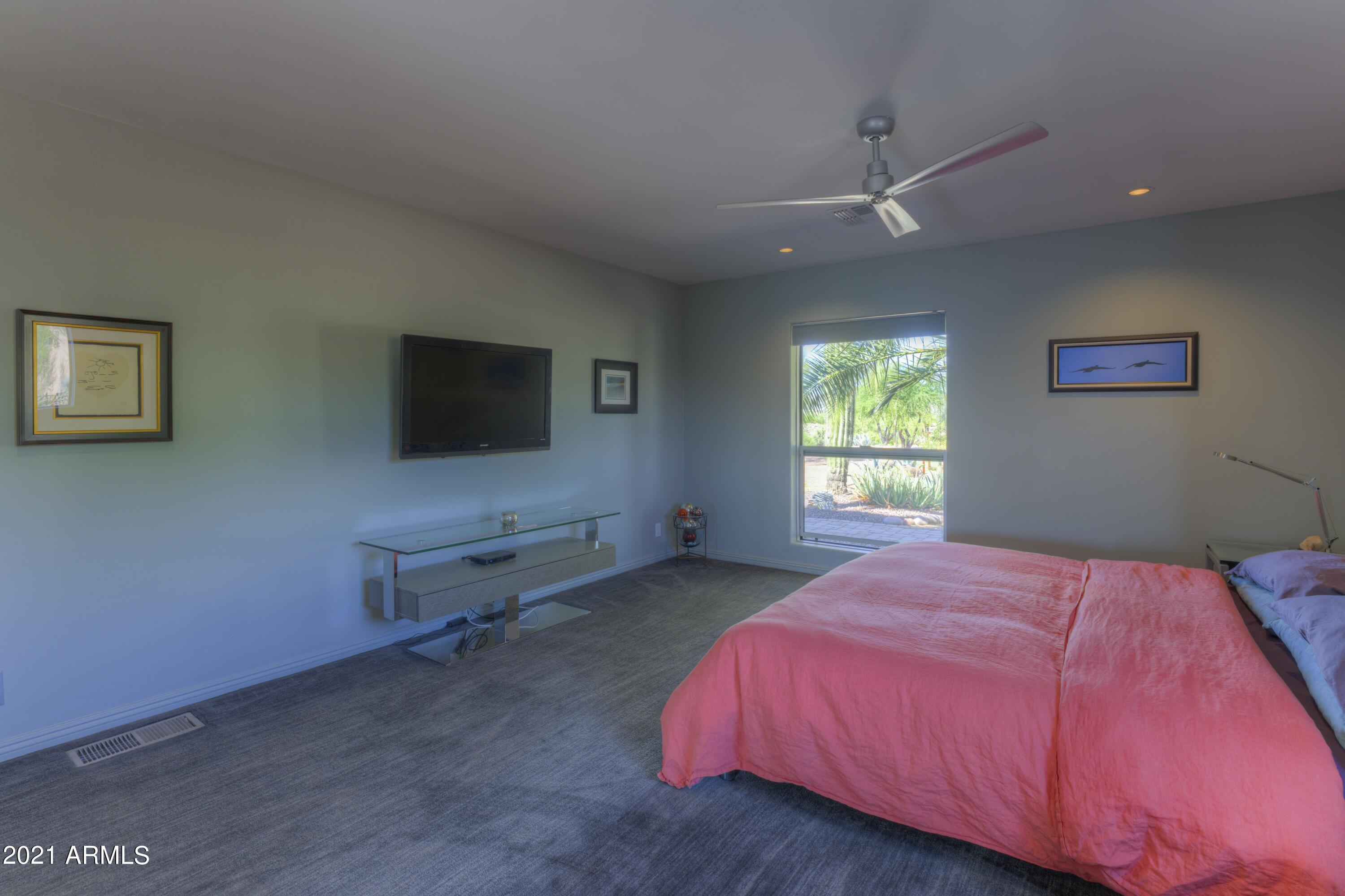 9535 Romping Road Carefree, AZ 85377 - Photo 38 of 61 Master bedroom with mountain views