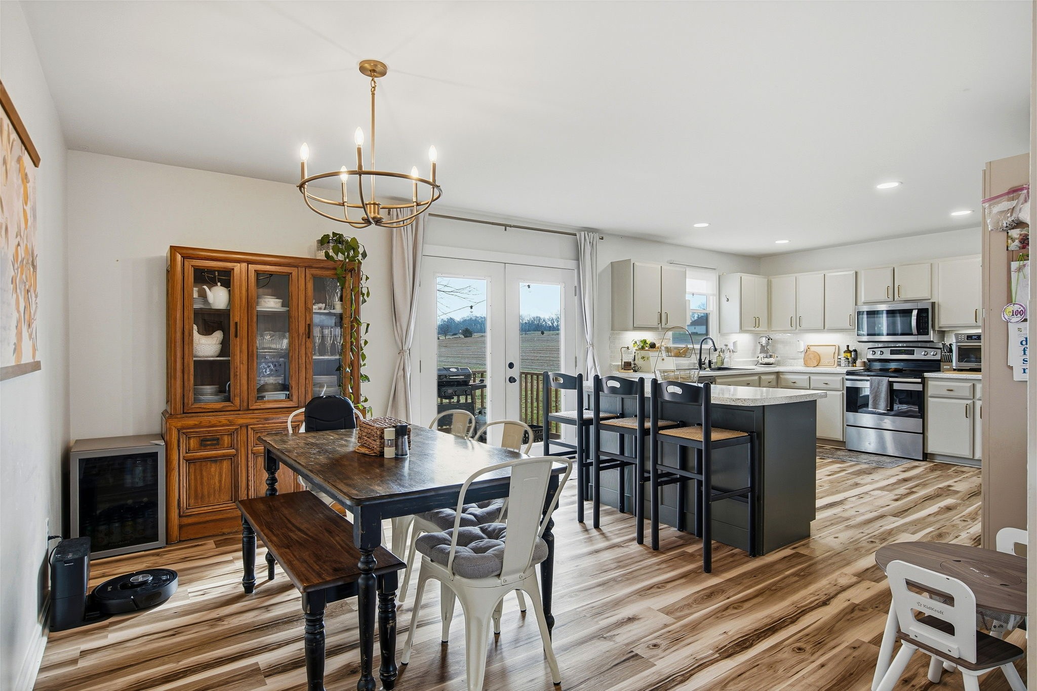 6023 Wayman Dunn Road Springfield, TN 37172 - Photo 12 of 58 a view of a dining room with furniture window and outside view