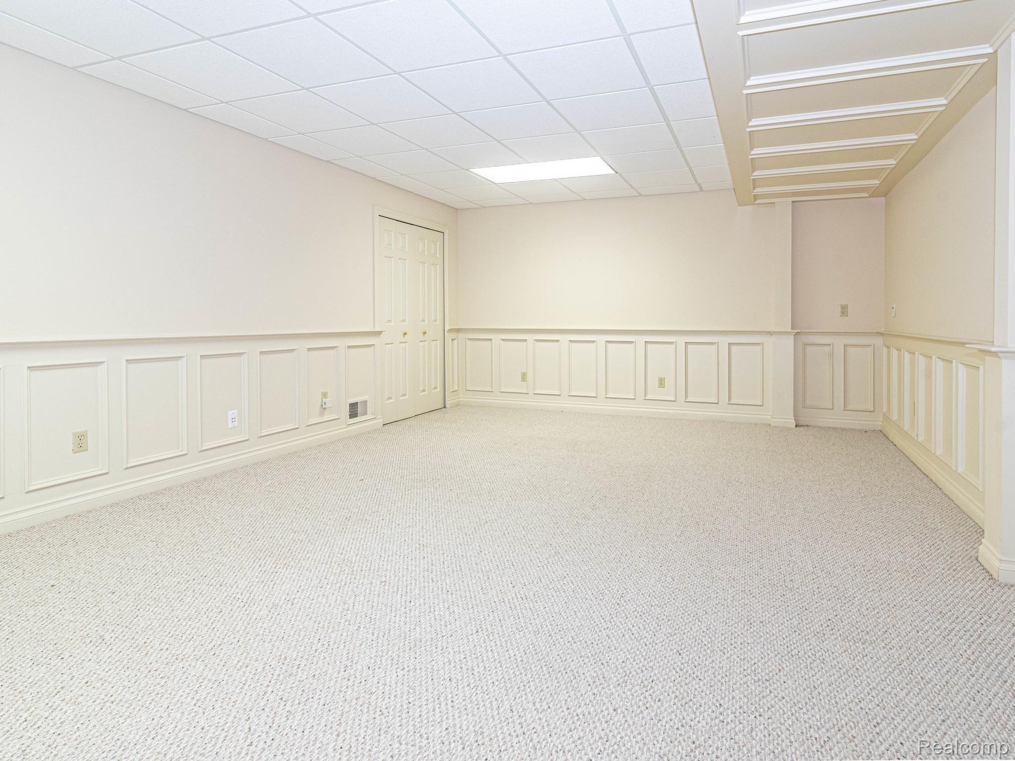 5255 Stickney Road Clarkston, MI 48348 - Photo 38 of 80 Massive Finished Walkout Basement