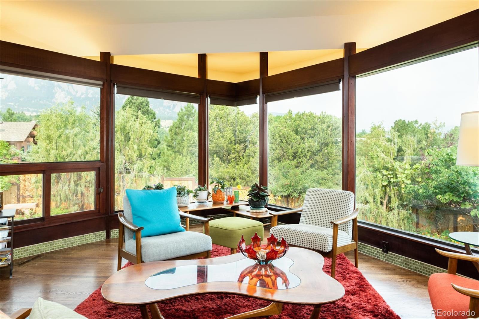 415 Drake Street Boulder, CO 80305 - Photo 9 of 40 a outdoor living space with furniture and garden view