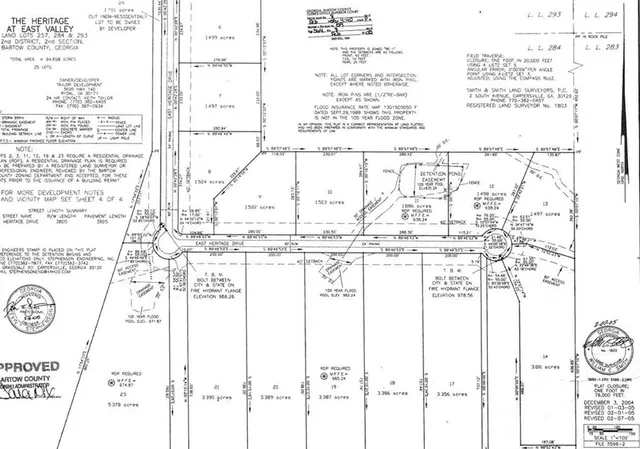 $775,000 | 44 East Heritage Drive, Rydal, GA 30171