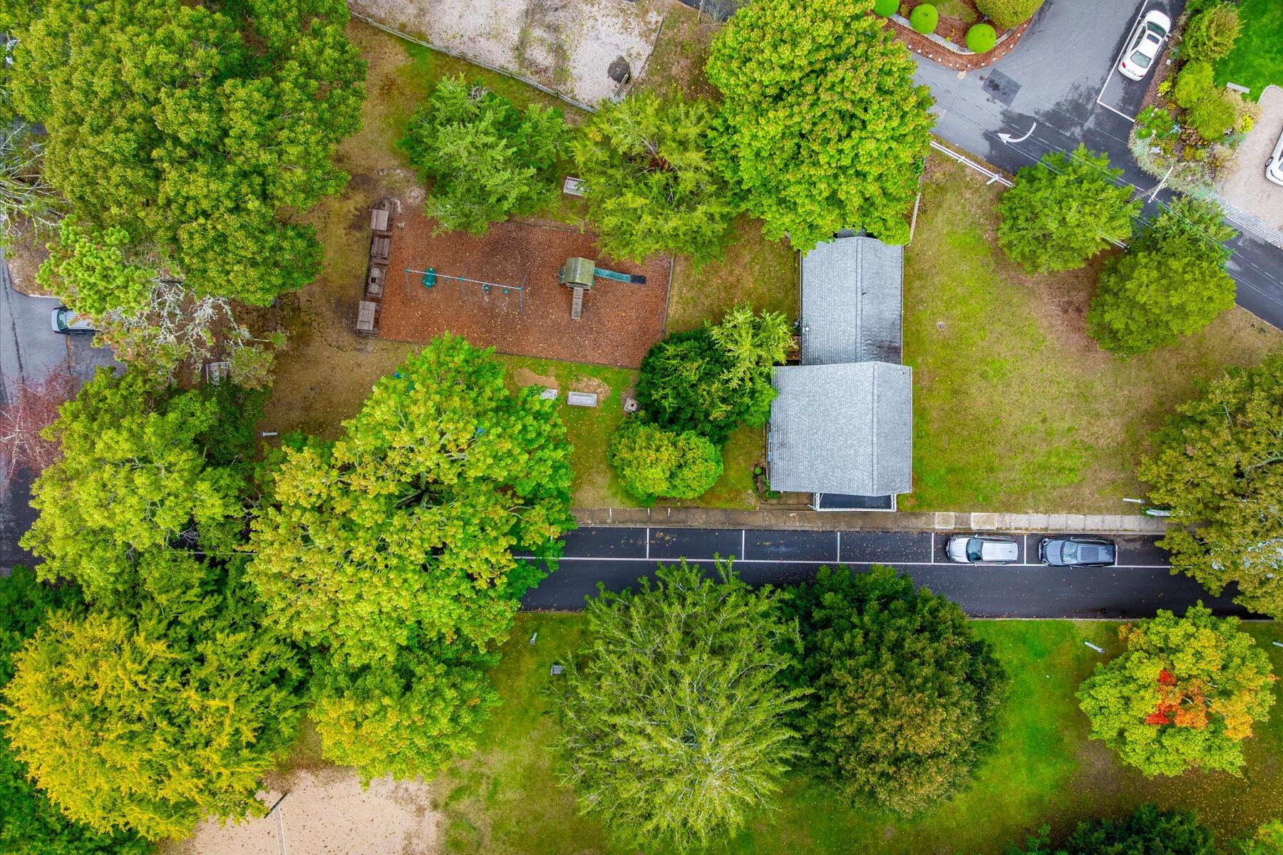 35 Valley Avenue Centerville, MA 02632 - Photo 29 of 37 an aerial view of a house with a yard