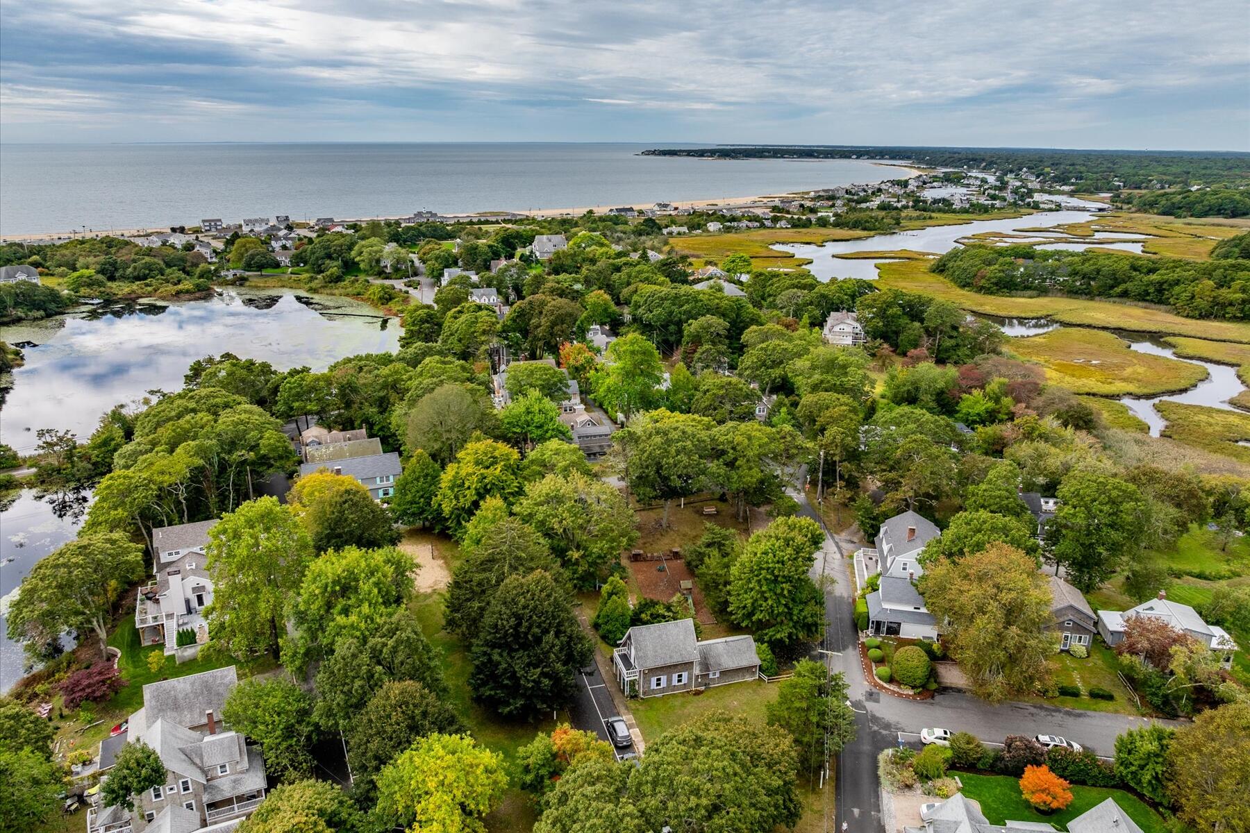 35 Valley Avenue Centerville, MA 02632 - Photo 30 of 37 a view of a lake with houses