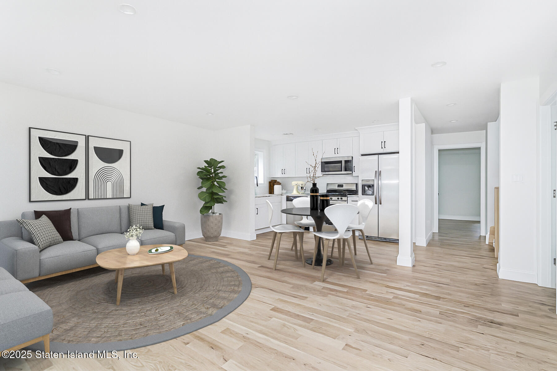 670 Arden Avenue Staten Island, NY 10312 - Photo 7 of 50 06 - Kitchen + living room + Dining angl