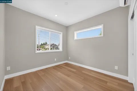 a view of a wooden deck