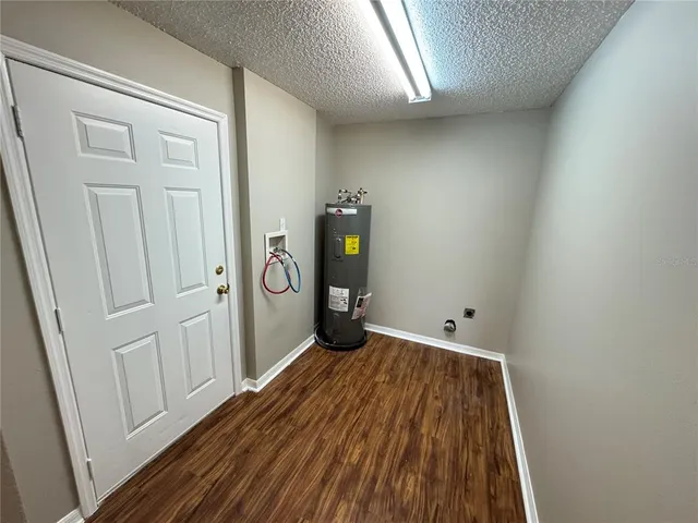 wooden floor in an empty room