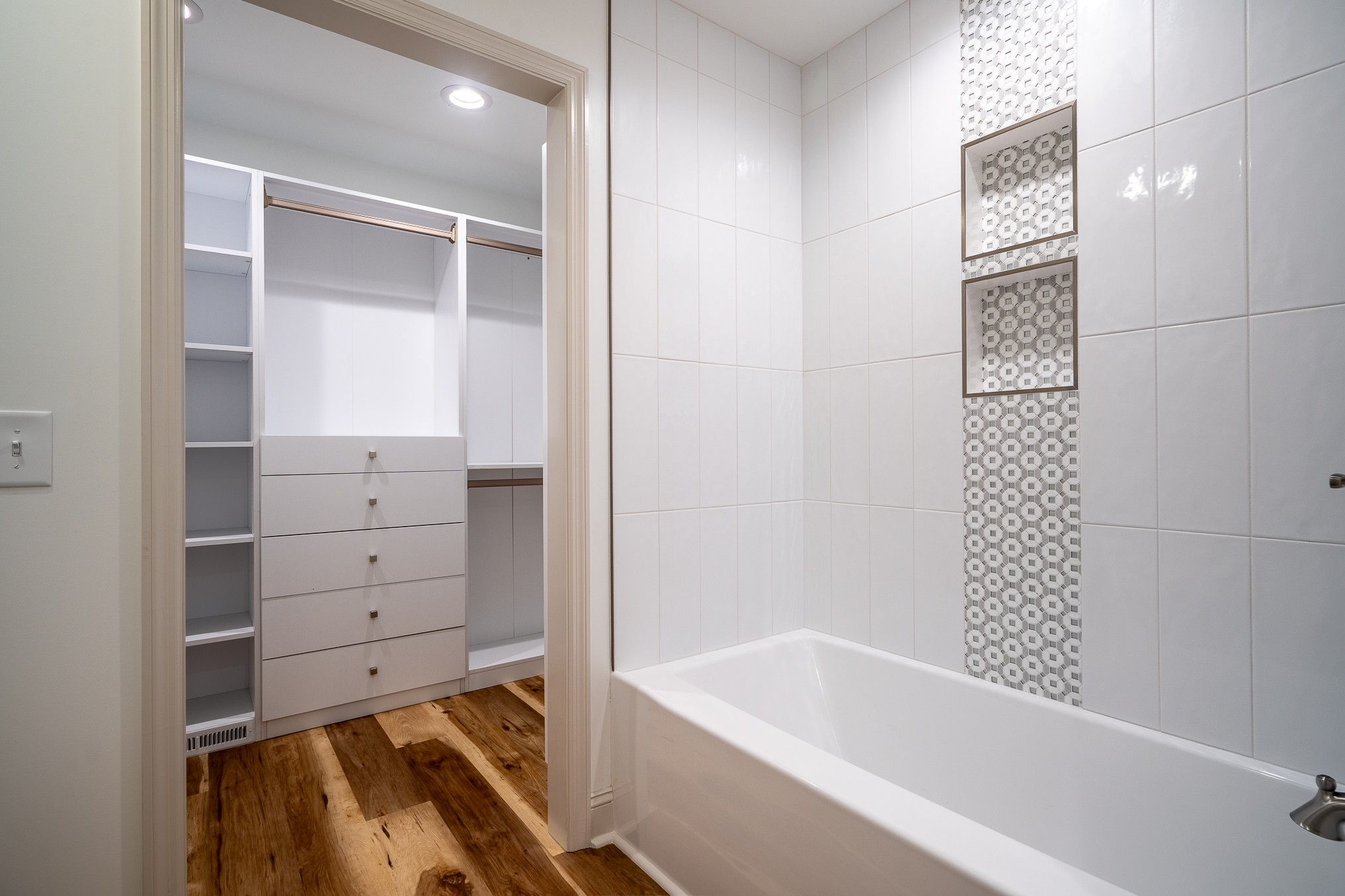 26 Barns Road Leoma, TN 38468 - Photo 38 of 55 a bathroom with a bathtub and a shower