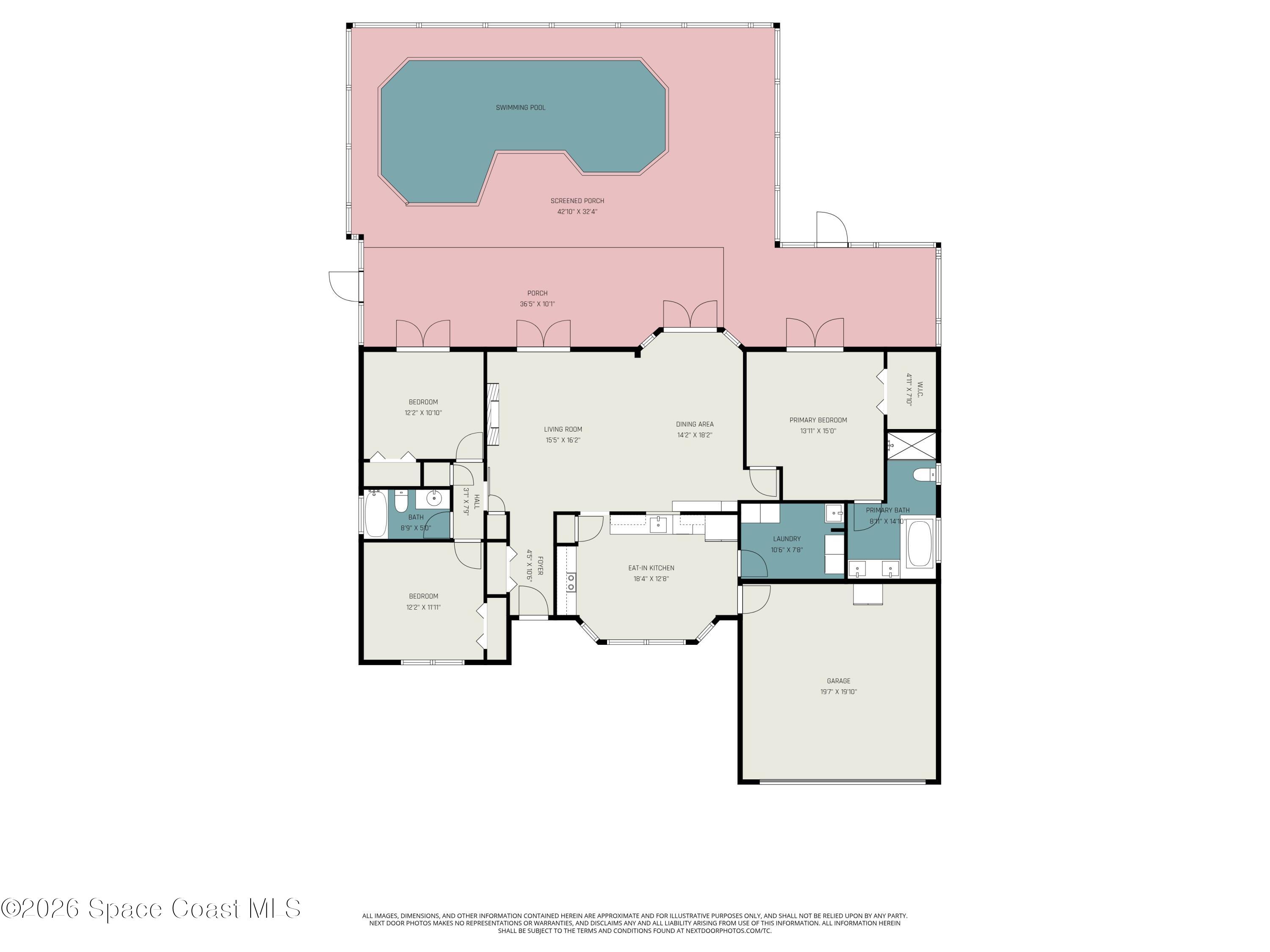 1530 Spring Ridge Circle Winter Garden, FL 34787 - Photo 24 of 24 Floor Plan