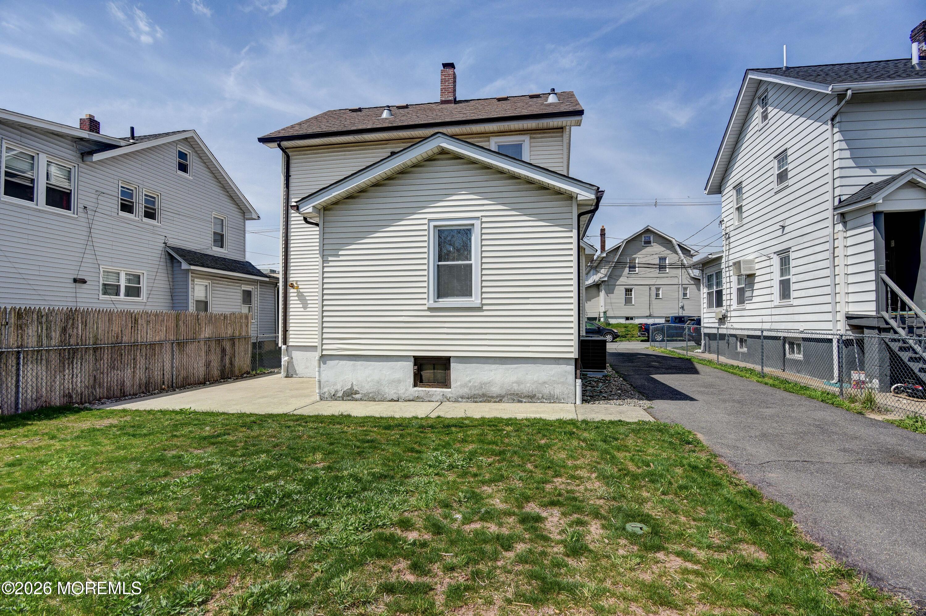 1017 Grandview Avenue Union, NJ 07083 - Photo 26 of 29 NEW Rear of house with yard and driveway
