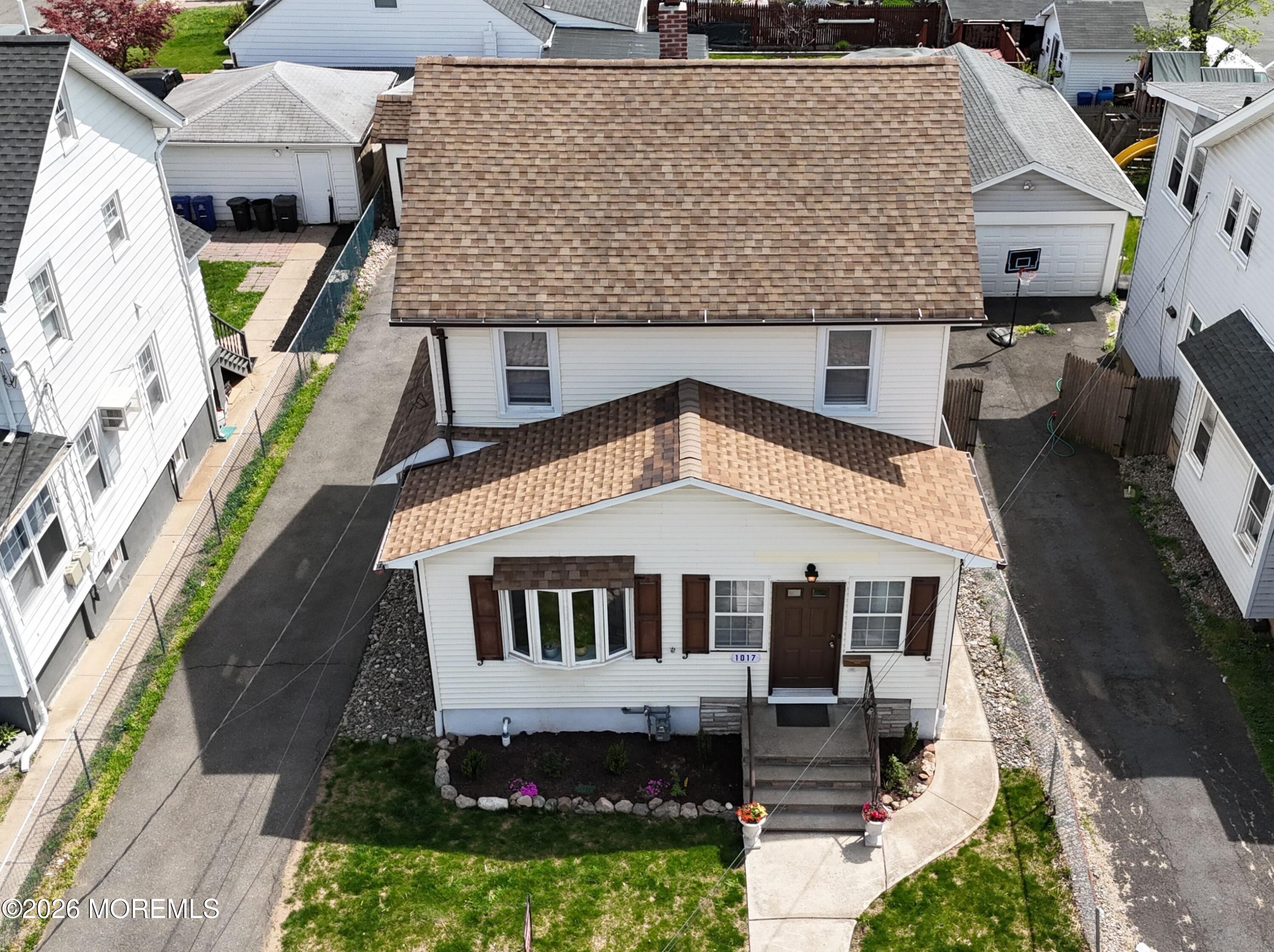 1017 Grandview Avenue Union, NJ 07083 - Photo 29 of 29 Drone Front shot tighter 13.1 Crop