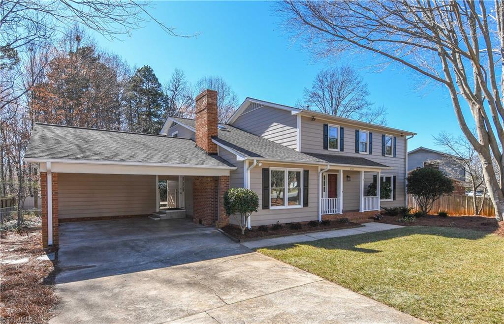 3703 Pinetop Road Greensboro, NC 27410 - Photo 3 of 30 Another full view of the house