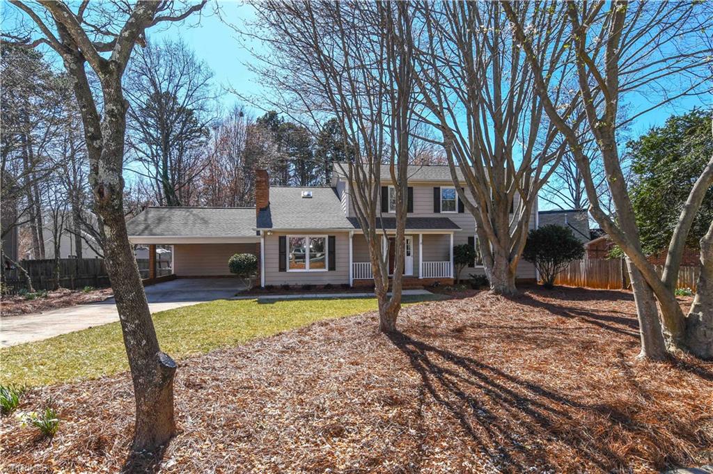 3703 Pinetop Road Greensboro, NC 27410 - Photo 30 of 30 Mature trees on the front yard