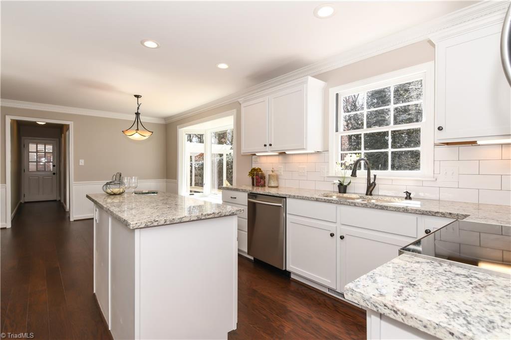 3703 Pinetop Road Greensboro, NC 27410 - Photo 6 of 30 Anther view of beautiful kitchen.