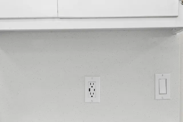 a close up of a wall