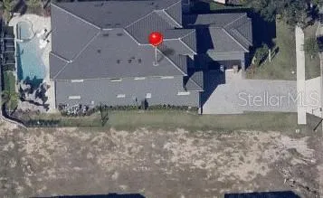 a view of a golf course with a lake